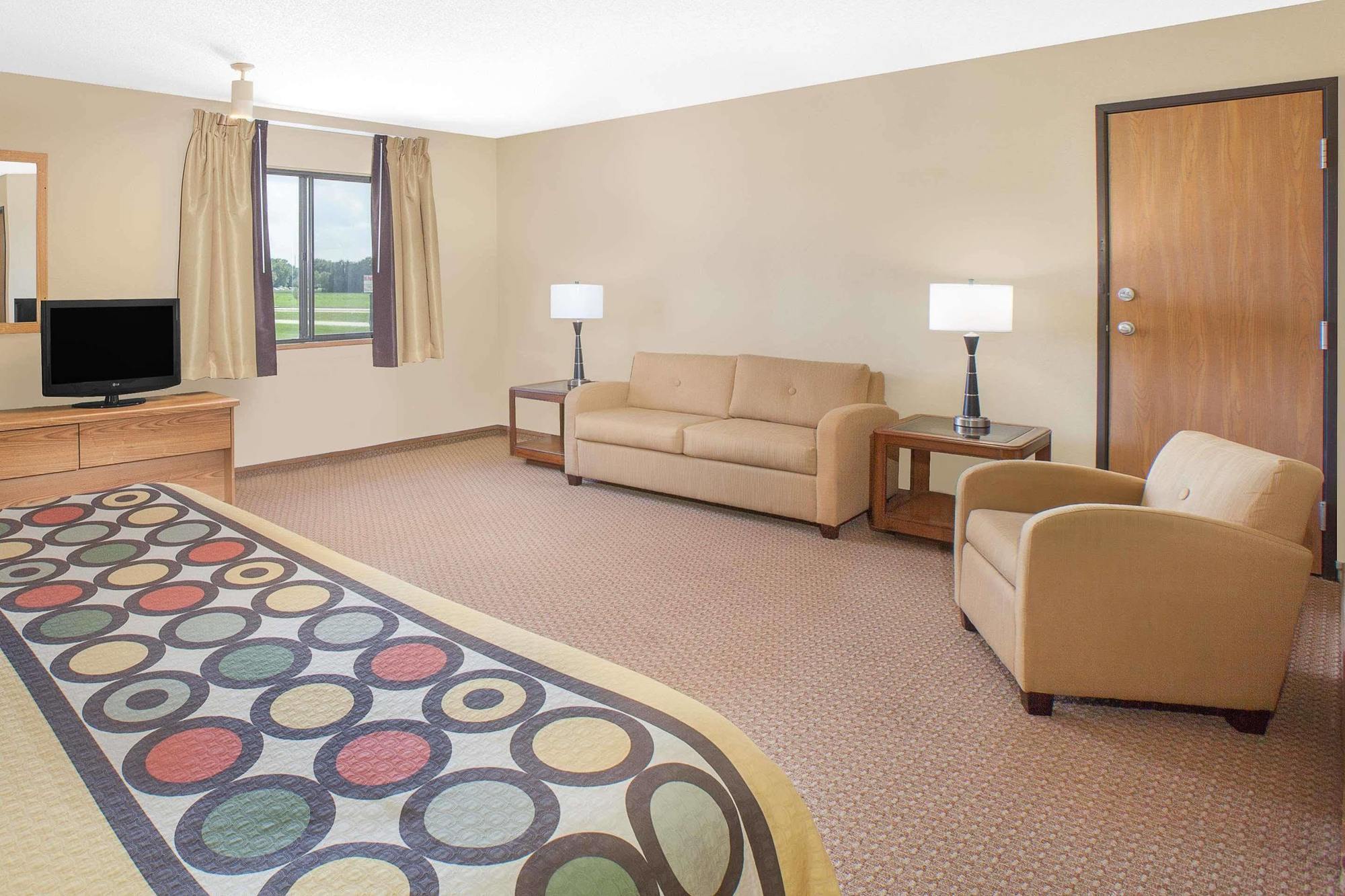 Super 8 By Wyndham Mt Pleasant Motell Mount Pleasant Exteriör bild